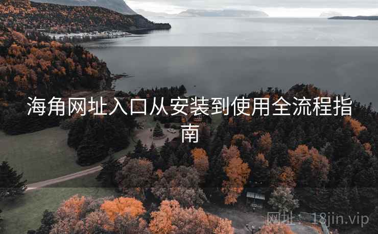 海角网址入口从安装到使用全流程指南