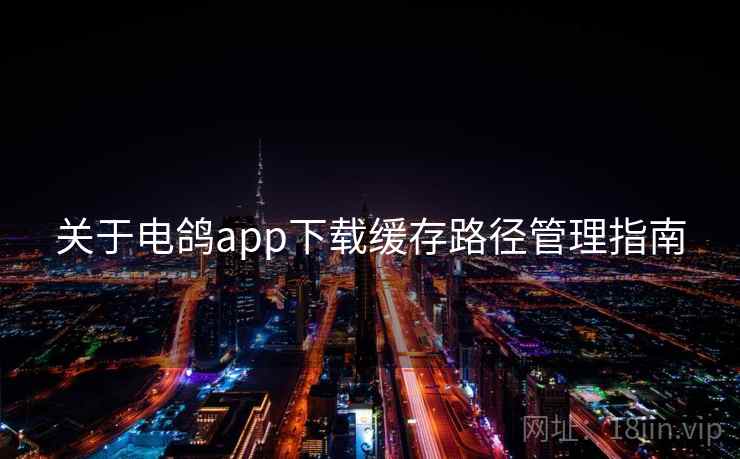 关于电鸽app下载缓存路径管理指南 关于电鸽app下载缓存路径管理指南